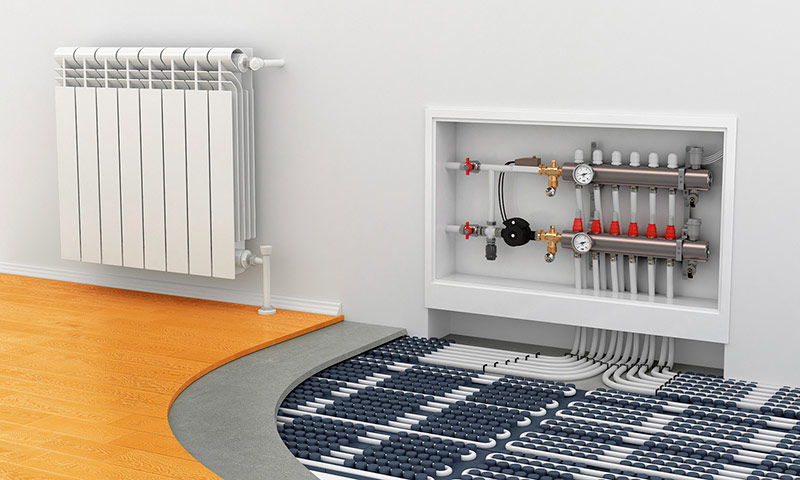 Which Floor Heating Under The Laminate, Does Underfloor Heating Work With Laminate Flooring