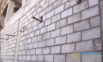 Foam concrete blocks characteristics