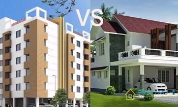 What is better to build a private house or apartment