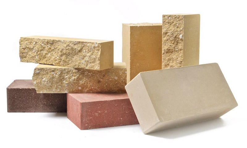 Varieties of facing bricks