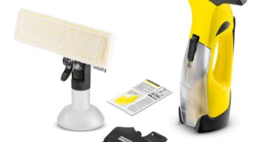 Vacuum cleaner para sa mga bintana, posible? Wiper blade KARCHER WV5 premium