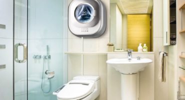 Muligheder for at placere en vaskemaskine i badeværelset