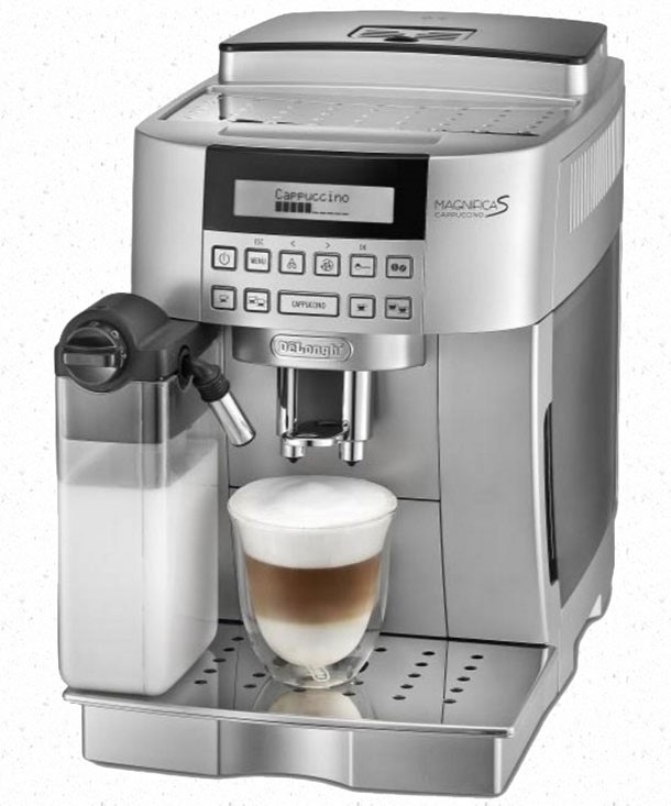 Hjem kaffemaskine: gennemgang af vurderingen og karakteristika for de bedste maskiner 2017-2018
