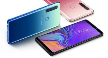 Meddelelsen om smarttelefonen Samsung Galaxy A9 (2019) med fire kameraer