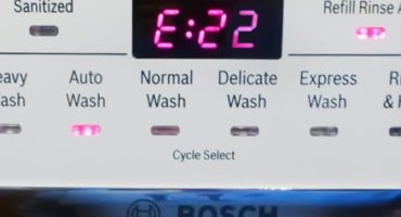 Fix e22-fejl i opvaskemaskinen