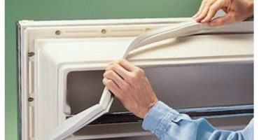 Reparation af DIY-pakninger og justering af køleskabsdøren